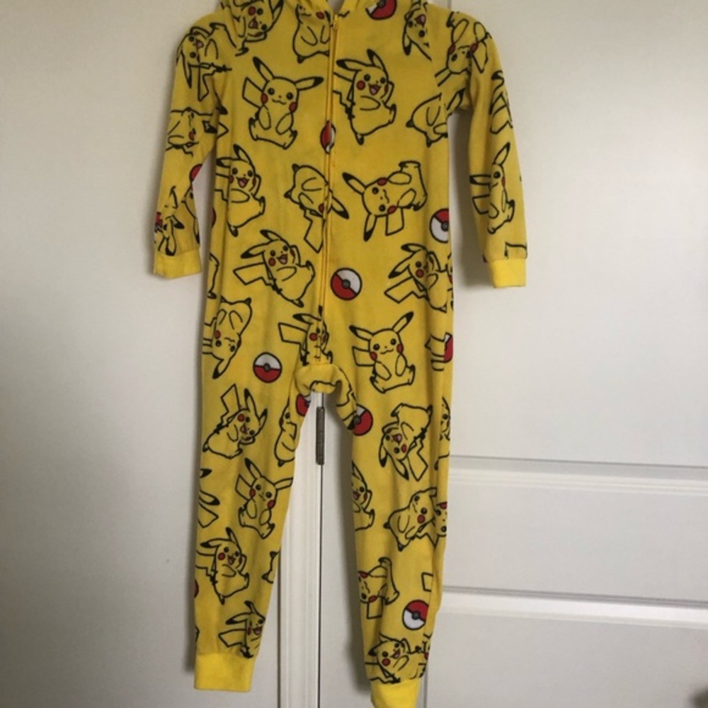 Pikachu Yellow Kids One Piece